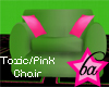 (BA) Pink/Toxic Chair