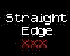 Straight edge 
