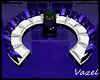 -V- Purple Sofa