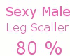 !C Male Leg Scaller 80%