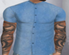 Sky Blue Shirt and Tatts