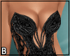 Black Sheer Gown