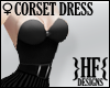 }HF{ Corset Dress Grey