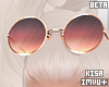 K|Idol Glasses - Gold