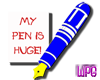 Pen is huge -stkr