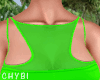 C~Green Neon CropTop
