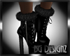 [BGD]Black Fur Boots