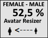 Avatar scaler 52,5%