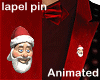 Santa lapel pin ANI - M