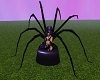 goth spider chair