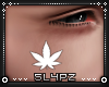 !!S Face Tattoo Weed W