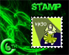 6C Virgo Stamp