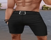 Black summer short