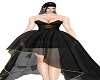 gown black gold KGF F