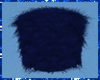 Blue Fur Seat