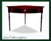 Corner Table Red