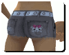 *C*grey jean shorts