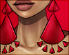 !.Crimson Earrings.