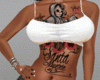 Santa Muerte Top+Tattoo