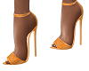 Apricot Shimmer Heels