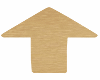 Arrow Sign Gold