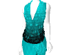 Teal gown