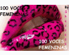 100 voces de mujer