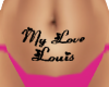 {M}My Love Louis Tattoo