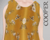 !A yellow flowers blouse