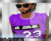 air jordan tee purple