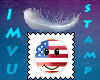 Smiley USA Stamp