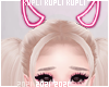 $K Pink Neon Devil Horns