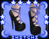 !W! Blue Strap Heels