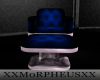 [xMx] Blue Cushion Chair