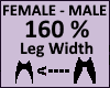 Leg Thigh Scaler 160%