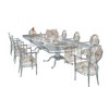 TABLE + CHAISE  CRISTAL