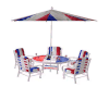Table + Parasol French..