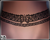 Lace. choker