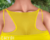 C~Yellow Neon CropTop