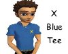 [txg] X Blue Tee