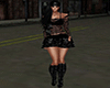 Black gothic outfit