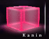 Neon Cube Hot Pink