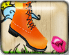 MORF Shiny Orange Boots