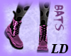 Purple Bats Boots