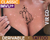 VIRGO - Chest Tattoo