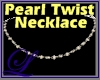 ~L~Pearl Twist Necklace