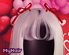 cat + bows (vday) white