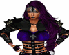 Blackie1 purple hair