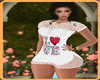Dress Lover white XL