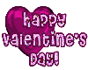 Happy Valetines/purple